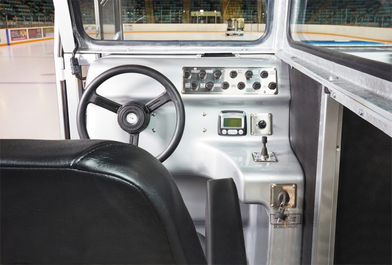 Forerplass ismaskin instrumentpanel